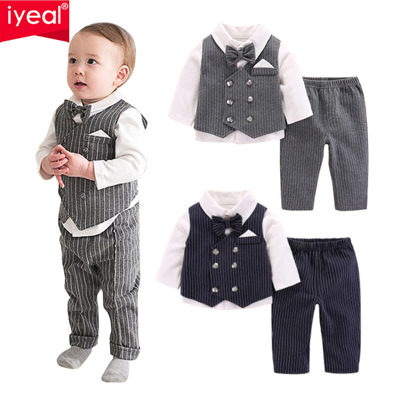 Baby Boy Suit Set Baptism - IYEAL Erkek Bebek Vaftiz Takım Elbise