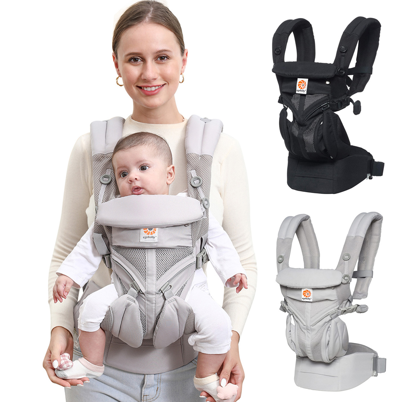 Ergonomic Baby Carrier Newborn To Toddler - Ergonomik Çok Fonksiyonlu Bebek Taşıyıcısı, Çok