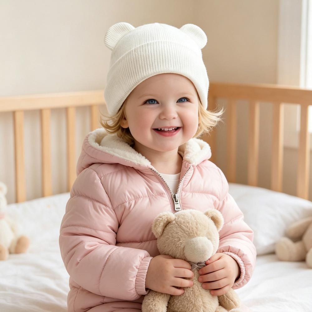 Bebek Kışlık Örgü Şapka, Sevim - Infant Beanie Hat With Ears incelemesi ve fiyatı