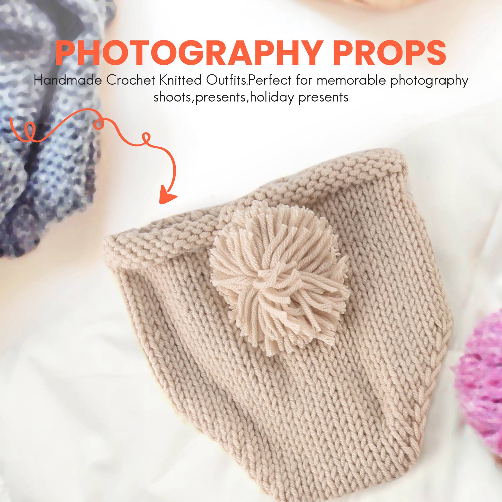 F-3C Yenidoğan Bebek Fotoğraf  - Infant Photography Props Outfit incelemesi ve fiyatı