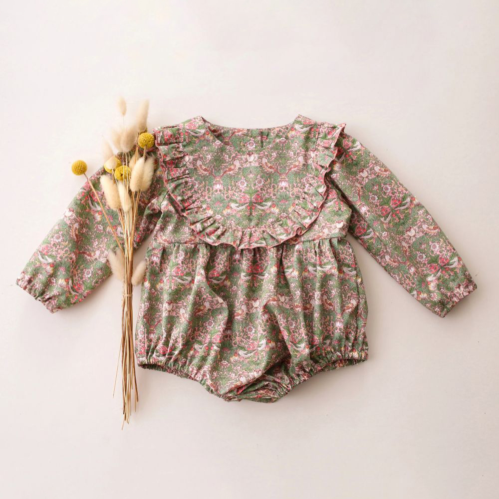 Bebek Kız Giysileri 0-2Y Bahar - Newborn Baby Girl Romper Floral incelemesi ve fiyatı