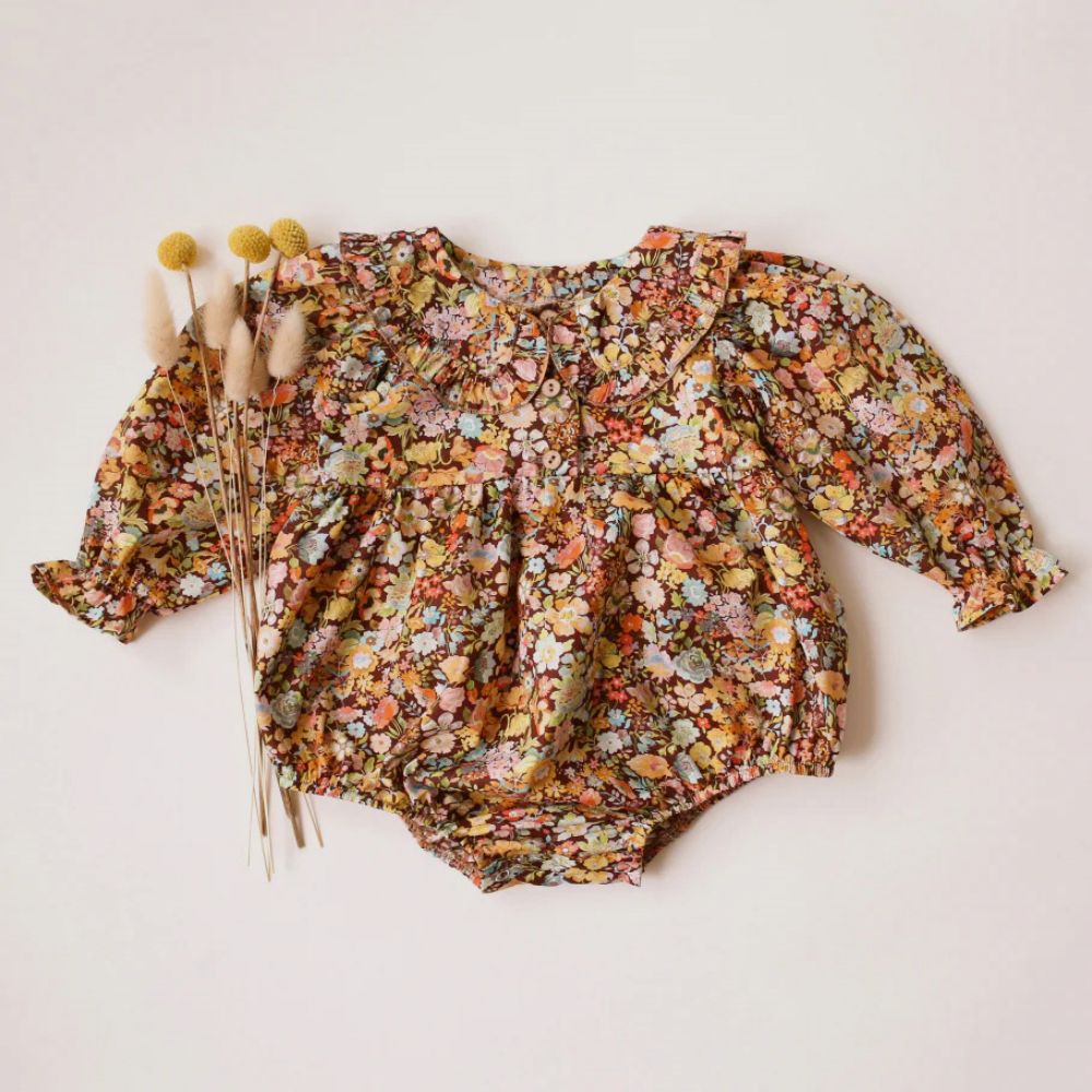 Bebek Kız Giysileri 0-2Y Bahar - Newborn Baby Girl Romper Floral incelemesi ve fiyatı