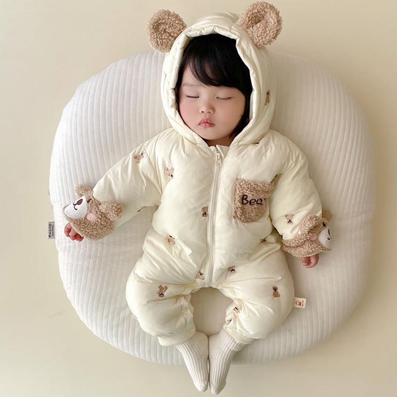 Kış Yenidoğan Bebek Romper Kal - Cotton Baby Onesies Zipper incelemesi ve fiyatı