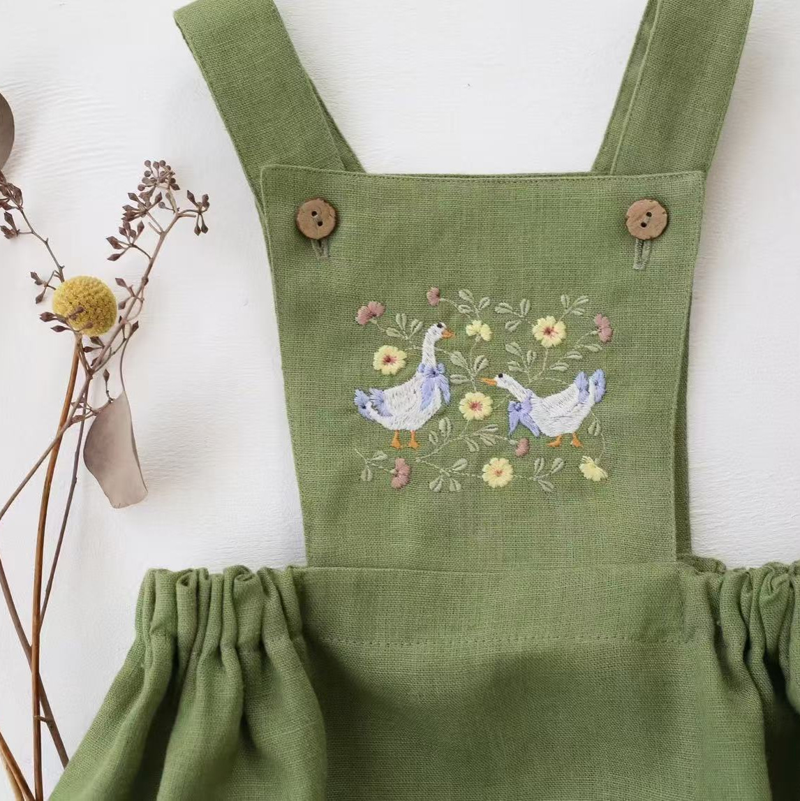 Kırsal Tarzı 2026 Yaz Yeni Beb - Baby Summer Linen Sleeveless Jumpsuit incelemesi ve fiyatı