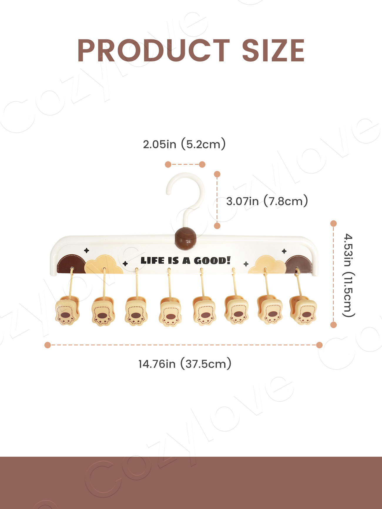 Sevimli 8 Klipsli Çorap Askısı - Baby Clothes incelemesi ve fiyatı