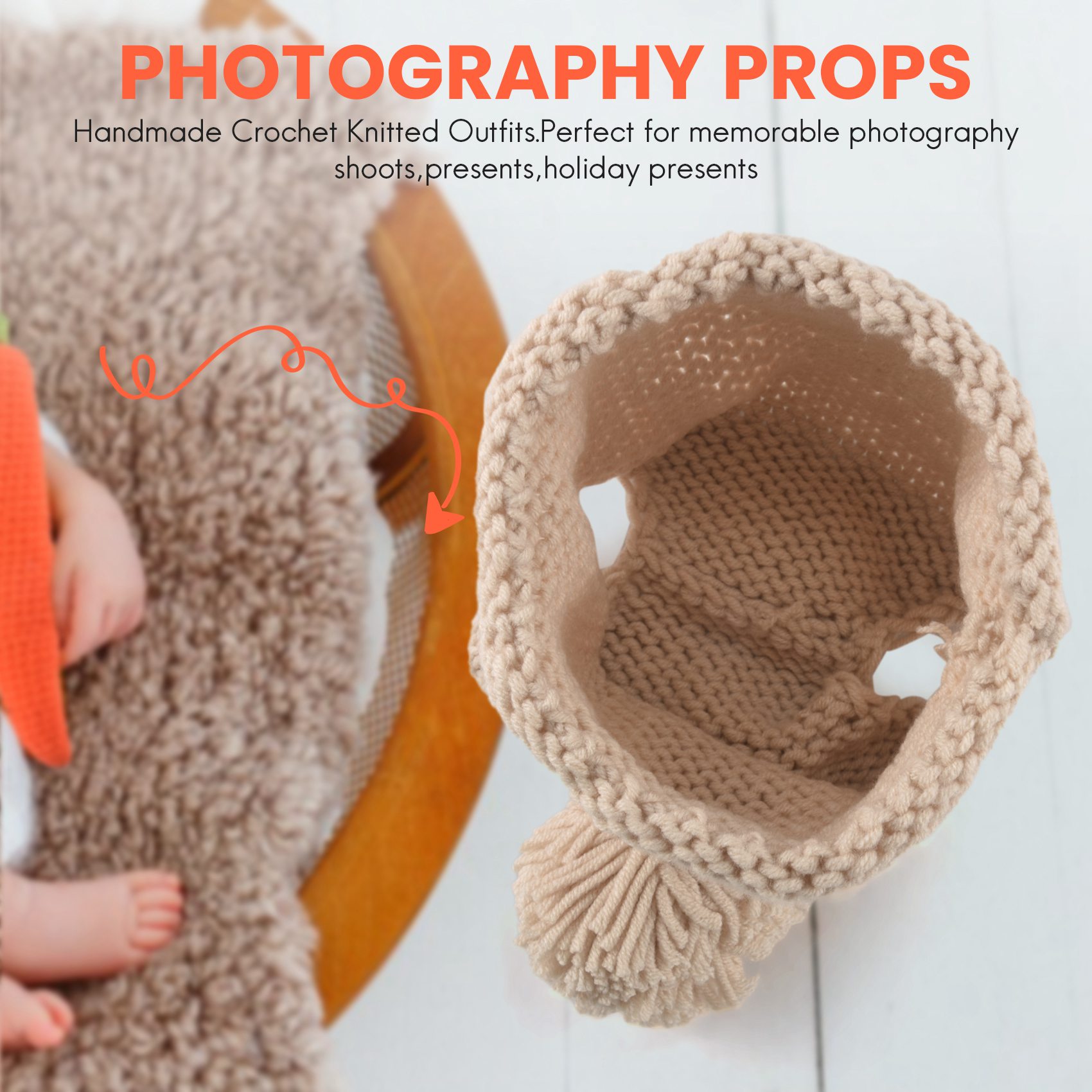 ABJA-Yenidoğan Bebek Fotoğrafç - Infant Photography Props Outfit incelemesi ve fiyatı