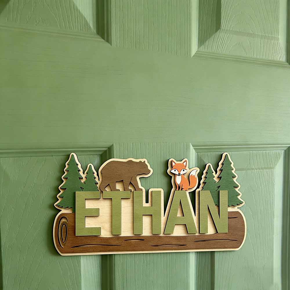 Orman Hayvanı Kişiselleştirilm - Nursery incelemesi ve fiyatı
