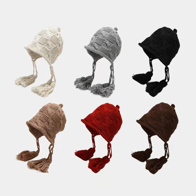 Kışlık Sıcak Bebek Örgü Şapkas - Infant Beanie Hat With Ears incelemesi ve fiyatı