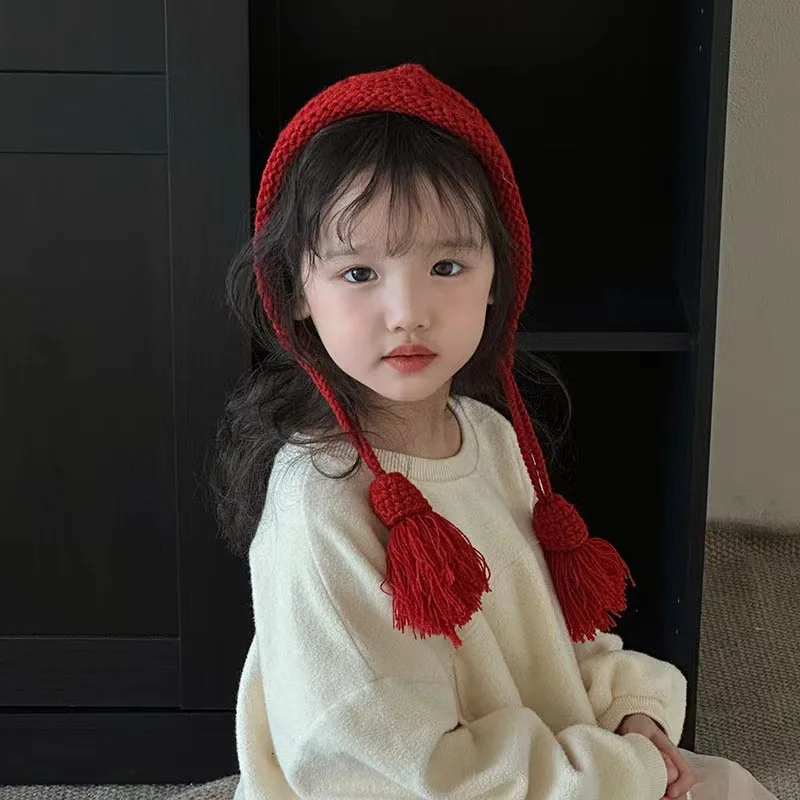 Kışlık Sıcak Bebek Örgü Şapkas - Infant Beanie Hat With Ears incelemesi ve fiyatı