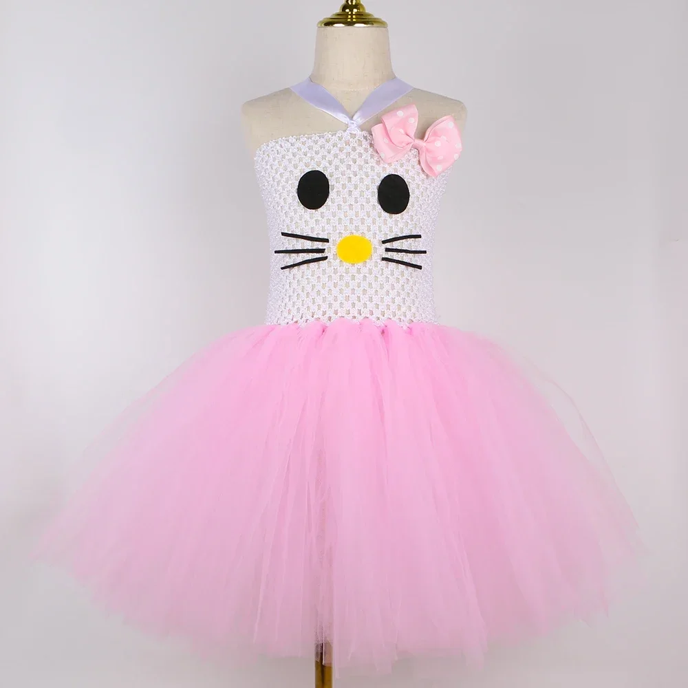 Kitty Kostüm Kızlar için Pembe - Toddler Girl Tulle Party Dress incelemesi ve fiyatı