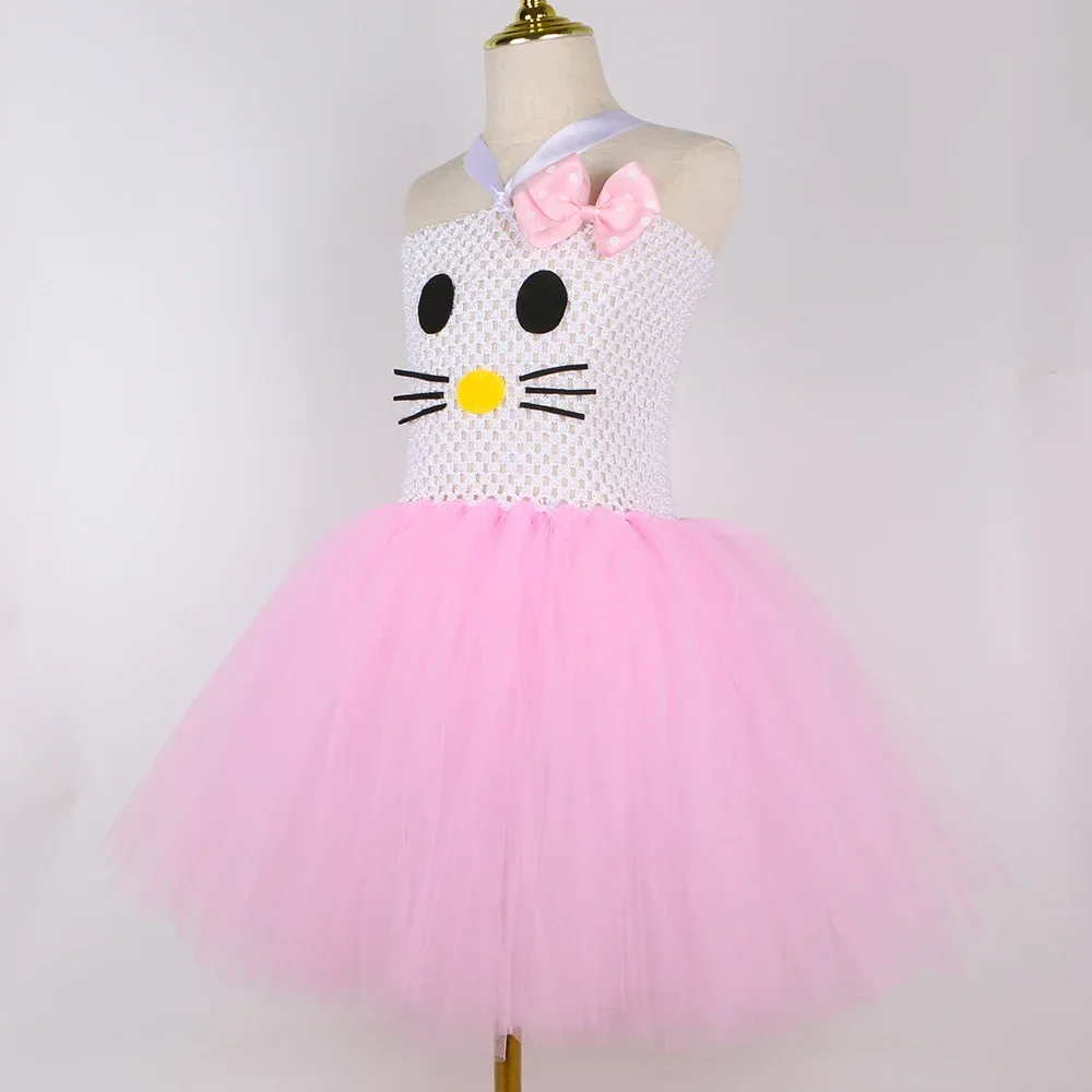 Kitty Kostüm Kızlar için Pembe - Toddler Girl Tulle Party Dress incelemesi ve fiyatı