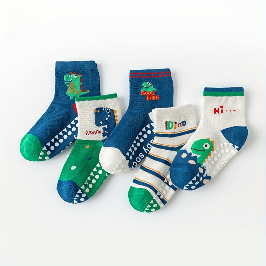 5 Çift Yer Çorabı Karikatür Tu - Unisex Baby Socks Non Slip incelemesi ve fiyatı