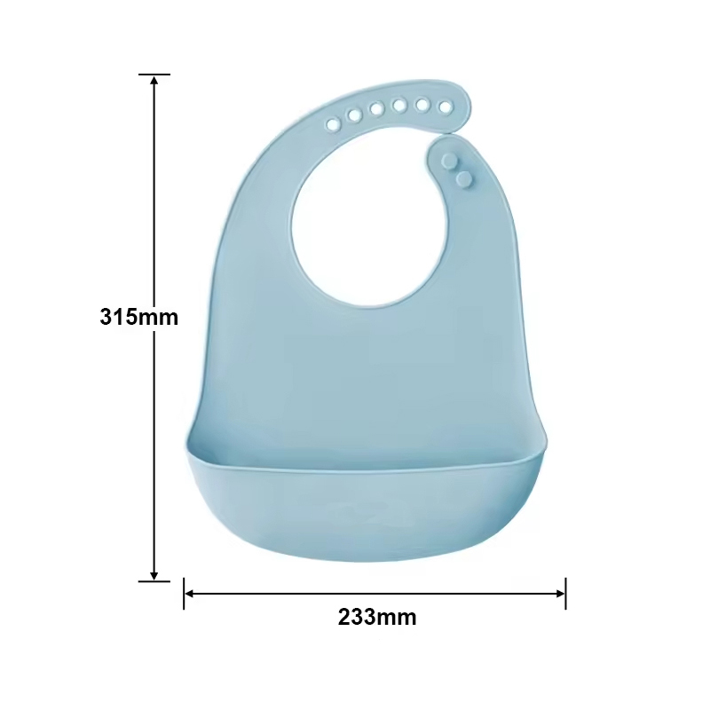 Gıda sınıfı bebek yumuşak sili - Waterproof Baby Bibs Silicone incelemesi ve fiyatı