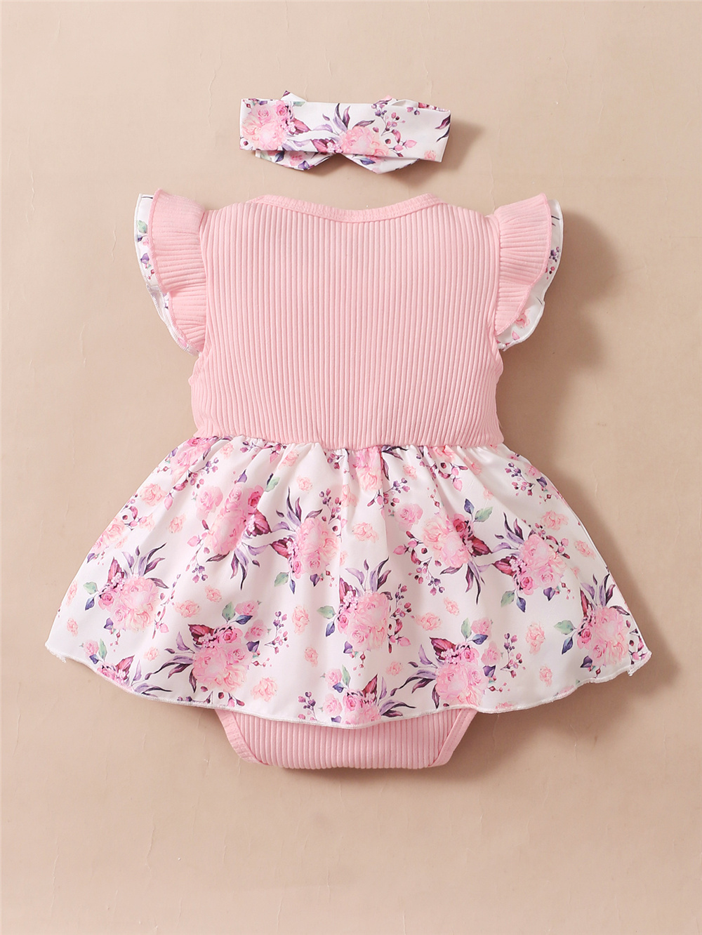 0-18 ay bebek kız çiçekli tulu - Newborn Baby Girl Romper Floral incelemesi ve fiyatı