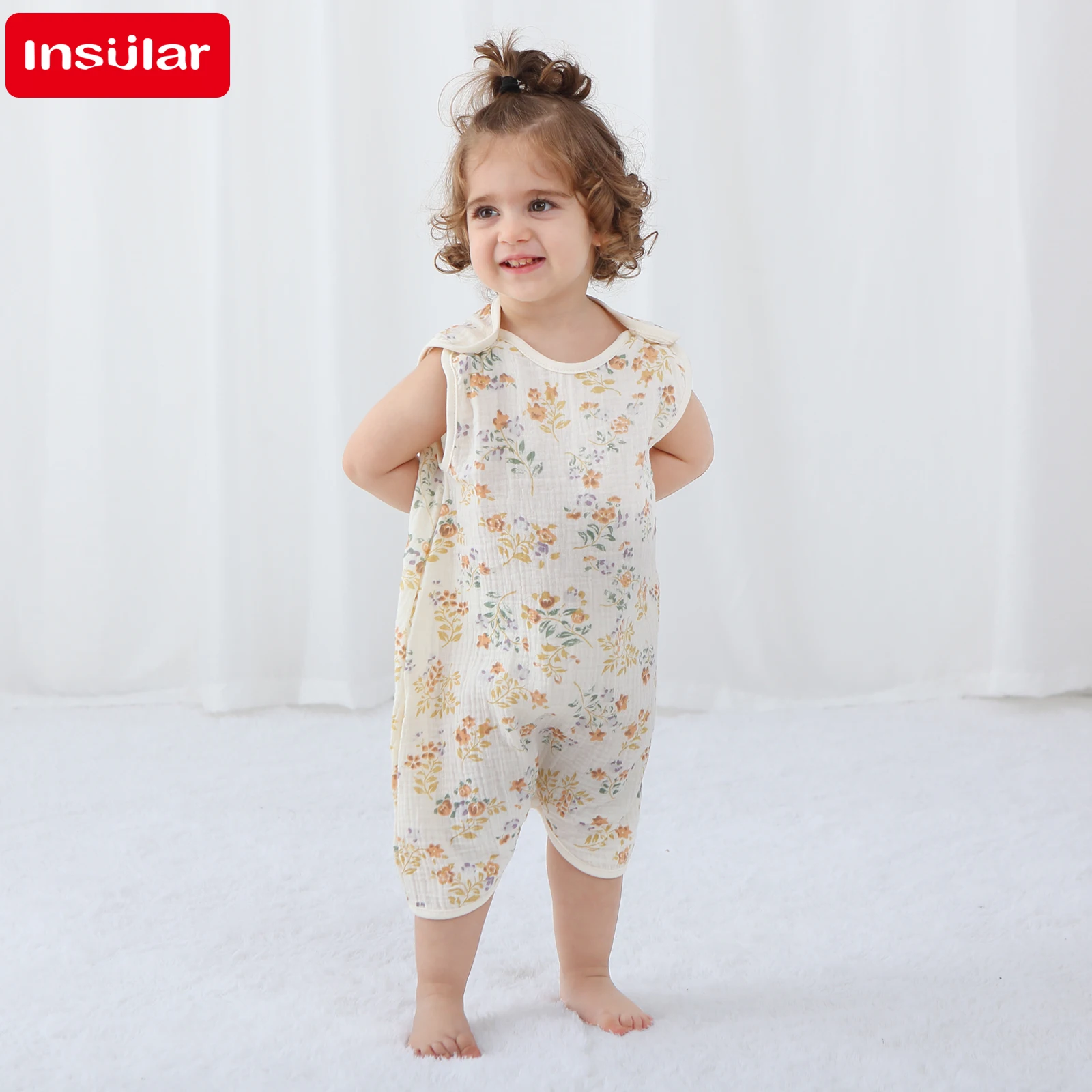 INSULAR Yenidoğan Bebek Kız Bo - Newborn Baby Girl Romper Floral incelemesi ve fiyatı