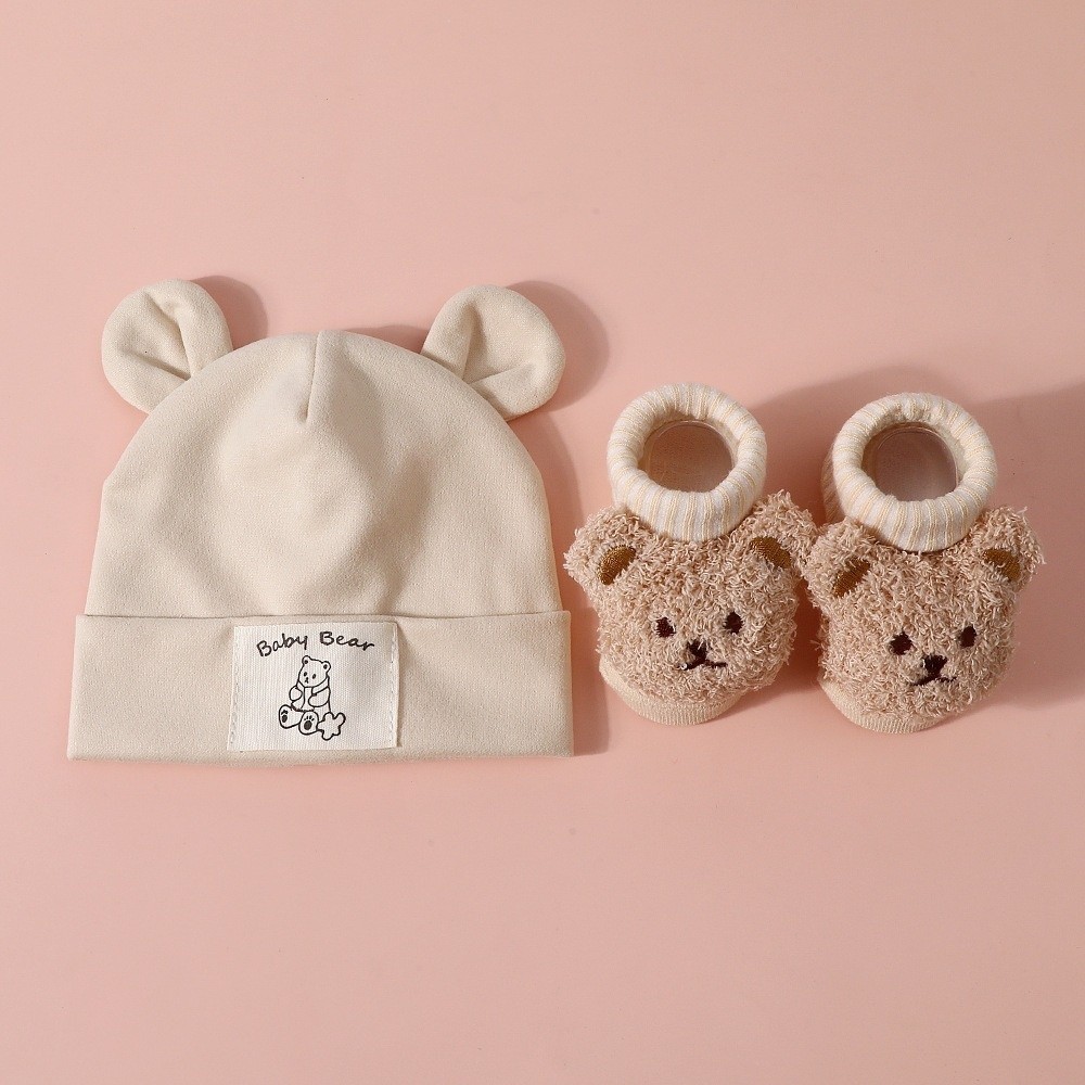 2 adet/takım sevimli pamuklu b - Infant Beanie Hat With Ears incelemesi ve fiyatı