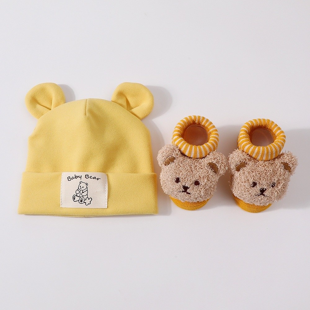 2 adet/takım sevimli pamuklu b - Infant Beanie Hat With Ears incelemesi ve fiyatı