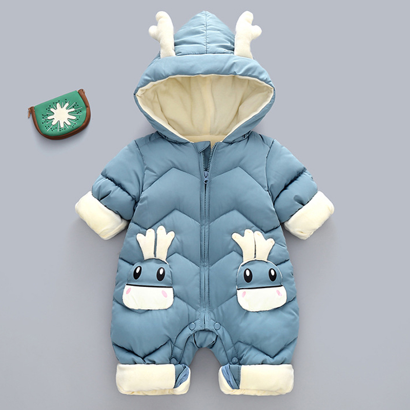 1-3Y Bebek Kalın Kadife Tulum  - Cotton Baby Onesies Zipper incelemesi ve fiyatı