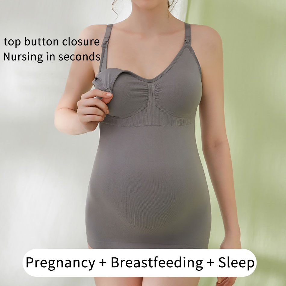 Hamile kadın Ön Açık Düğme Büy - Maternity Wear incelemesi ve fiyatı