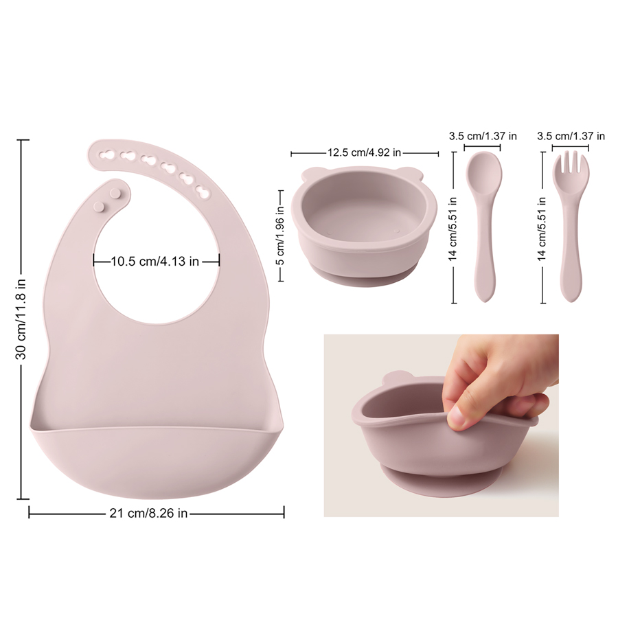 Toptan silikon çocuk yemek tak - Waterproof Baby Bibs Silicone incelemesi ve fiyatı