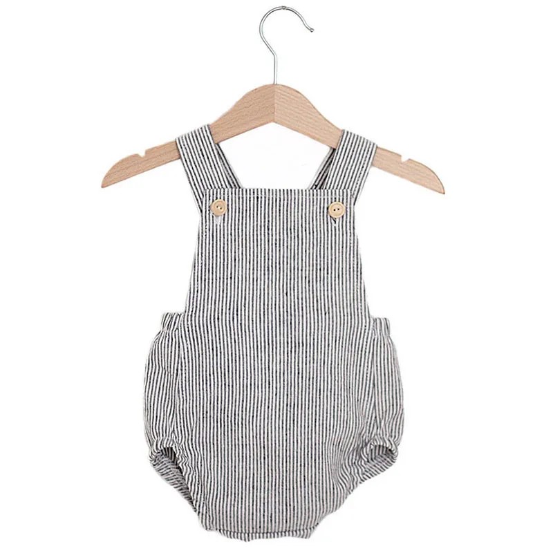 Yenidoğan erkek bebek kız Romp - Baby Summer Linen Sleeveless Jumpsuit incelemesi ve fiyatı