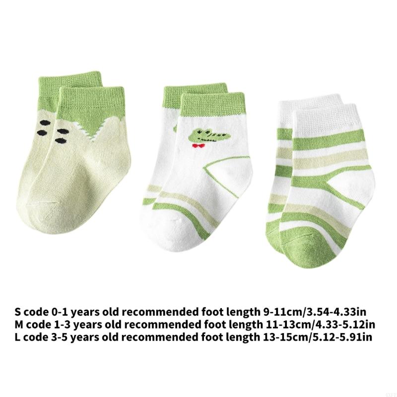 3 çift Nefes Bebek Çorap Dikiş - Unisex Baby Socks Non Slip incelemesi ve fiyatı